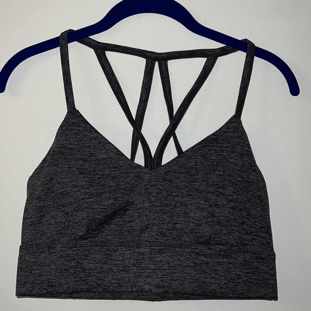 Grey printed sportsbra